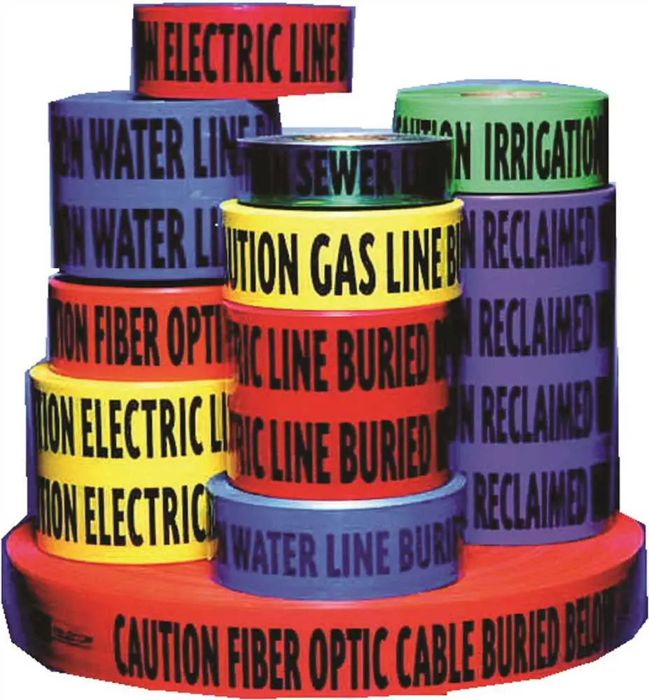 Tape Barrier Caution 3" X 333.33 Yd. Yellow 1