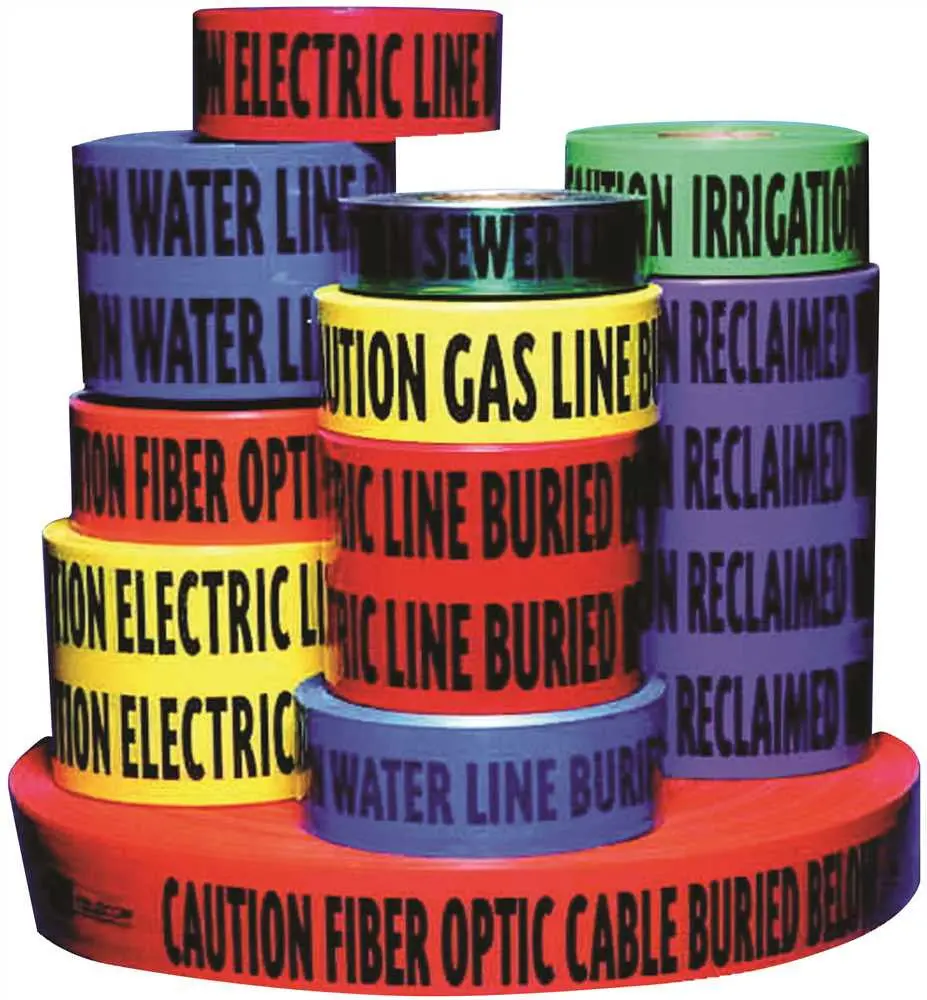 Tape Barrier Danger 3" X 333.33 Yd. Red 1