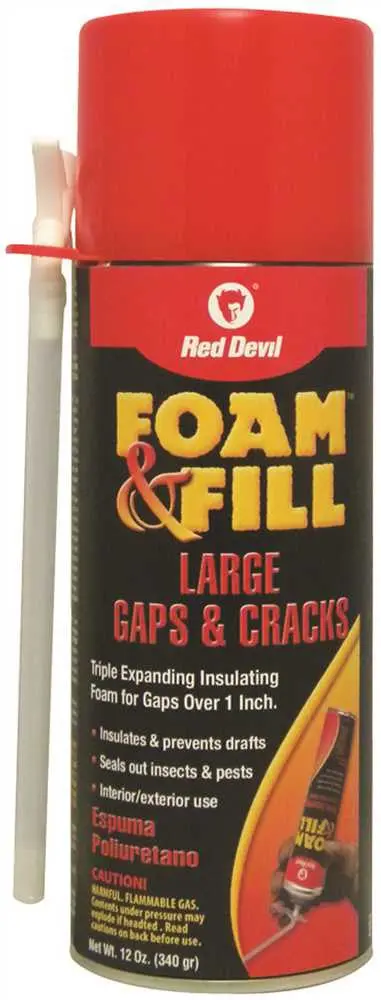 Foam & Fill&Reg; Triple Expanding Polyurethane Sealant, 12 Fl. Oz. 1