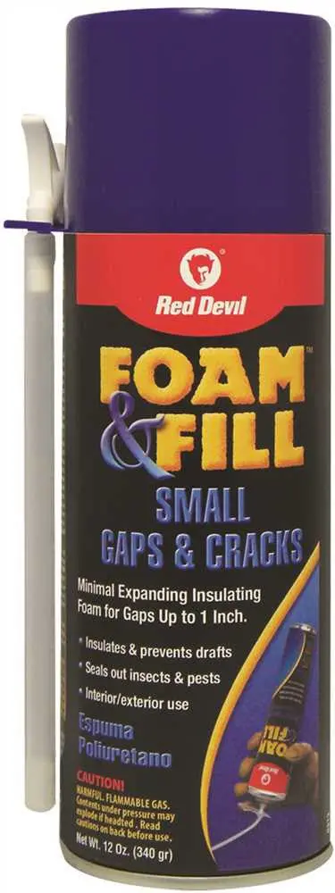 Foam & Fill&Reg; Minimal Expanding Polyurethane Sealant, 12 Fl. Oz. 1