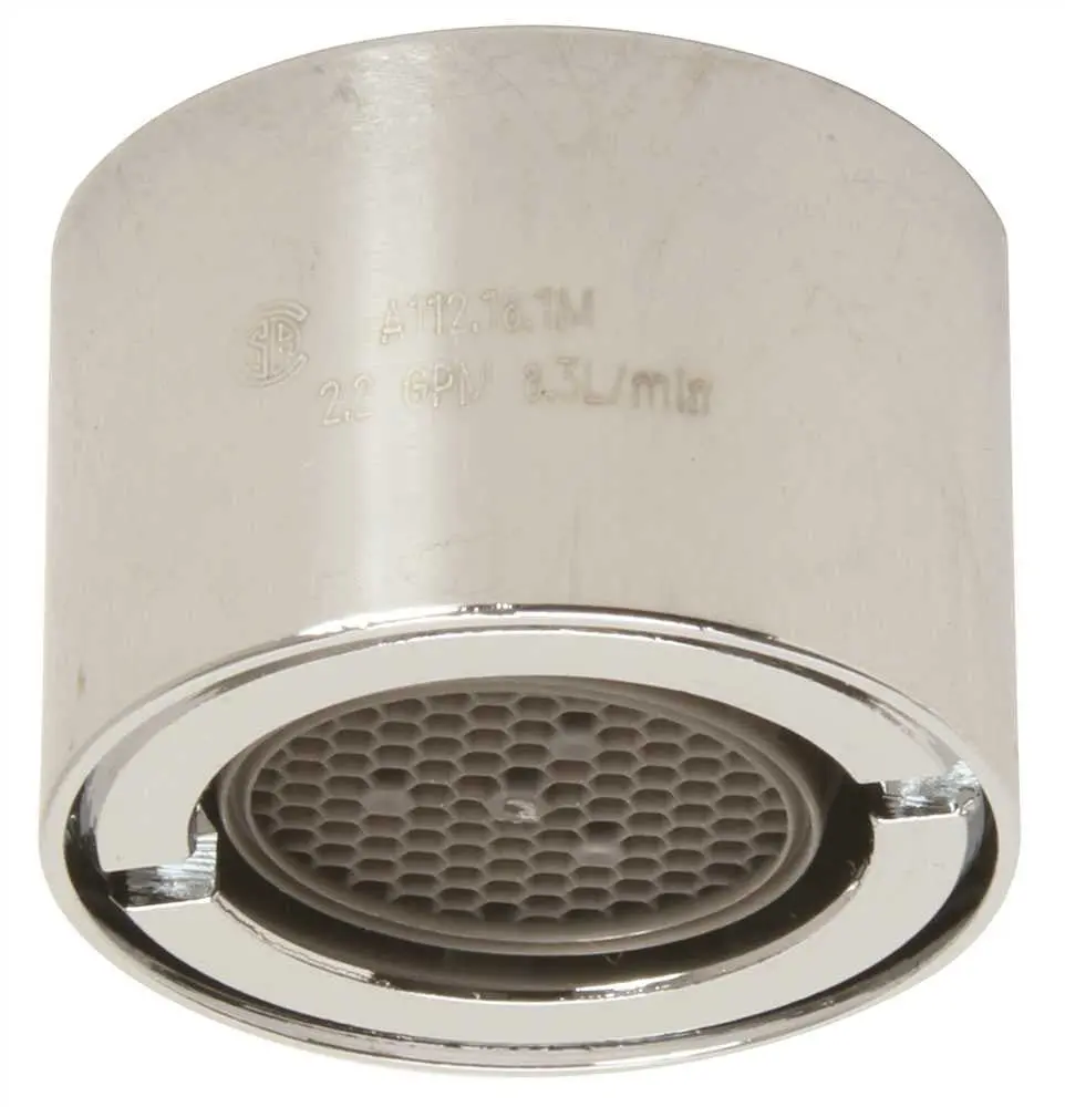 Chicago Faucet Pressure Compensating Softflo Aerator, Lead Free 1