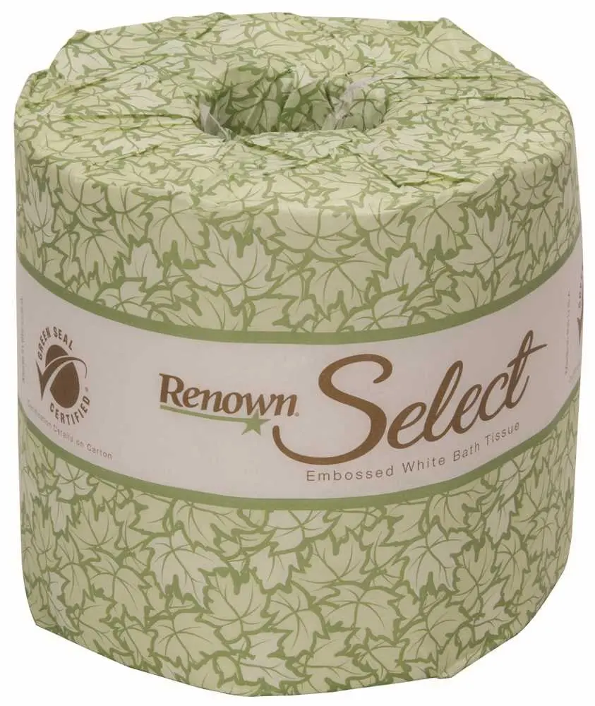 Renown&Reg; Select Fusion Bath Tissue 4X4 80 White Rolls Per Case 1