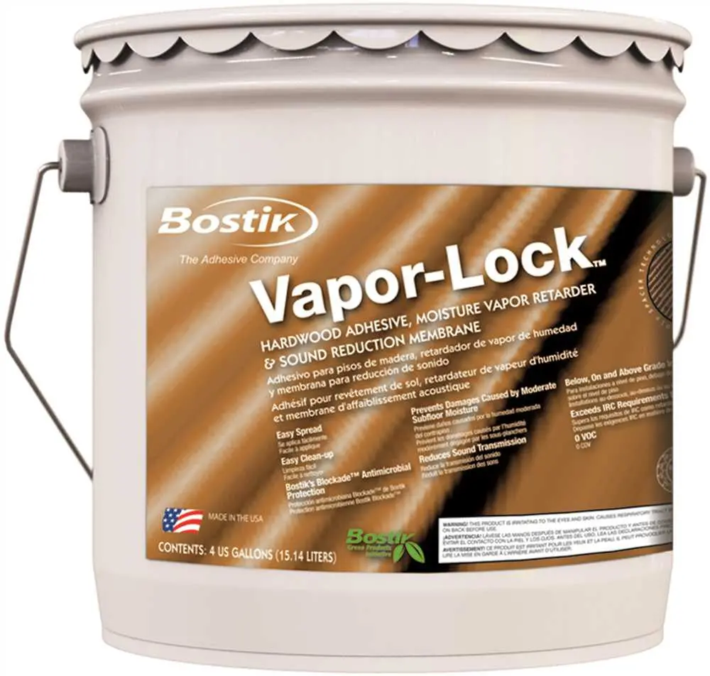 Bostik 4 In 1 Hardwood Installation Vapor Lock Adhesive, 4 Gal 1