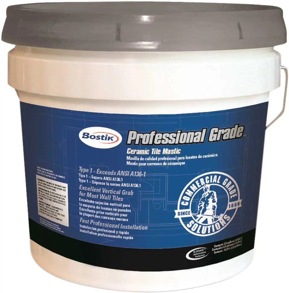 Ultra Premium Ceramic Tile Mastic, 3.5 Gal 1