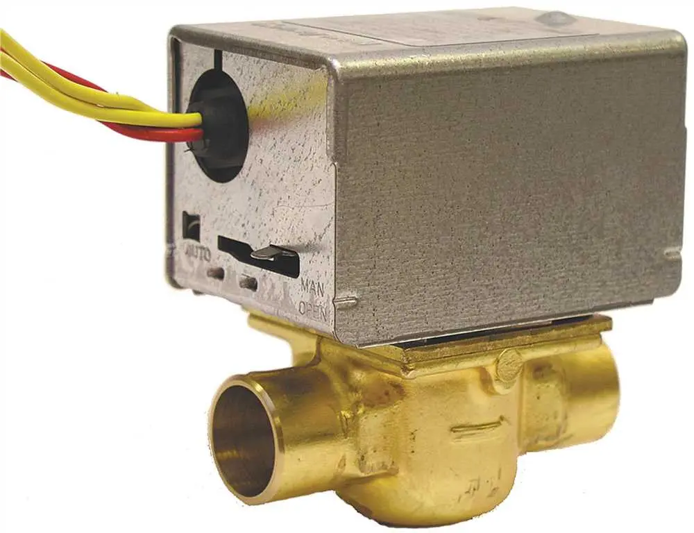 Honeywell V8043e1061 Sweat Nc Zone Valve, 24V, 3-4 In. 1