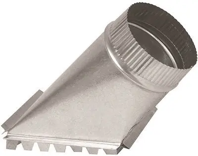 Imperial 45 Degree Angle Take-Off, 30 Gauge, Galvanized, 5" 1