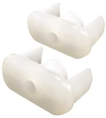 Mini Blind Bottom Rail End Cap For 1 In. Aluminum Or Premium Metal Blind 1