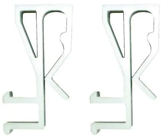 Mini Blind Valance Clip For 2 In. Faux Wood Blind 1