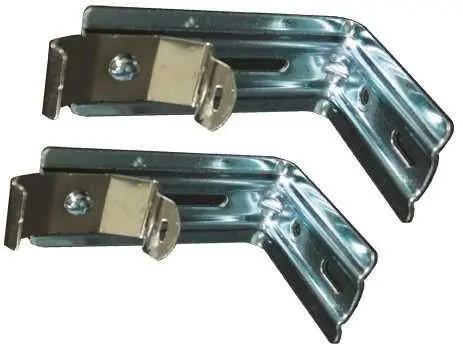 Vertical Blind Steel Headrail Brackets With Screws 1