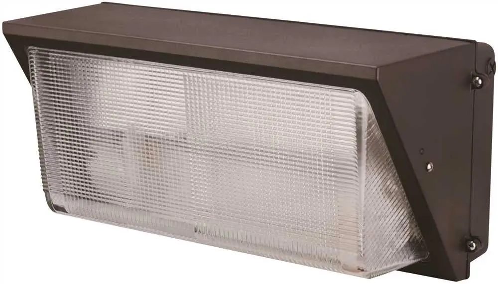 Monument Metal Halide Wall Pack Aluminum Housing With Tempered Glass Bronze Finish Mh 150 W Lamp Included 1