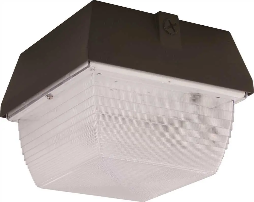 Monument Vandal-Resistant Exterior Floodlight With Aluminum Housing, Bronze, 1 70-Watt High-Pressure Sodium Lamp (Included) 1