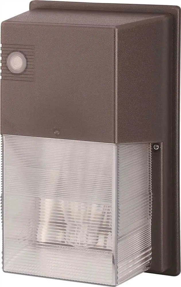 Monument Energy-Efficient Wall Floodlight, Bronze, 6-3-4X11x5-1-4 In., 1 70-Watt High-Pressure Sodium Lamp (Included) 1