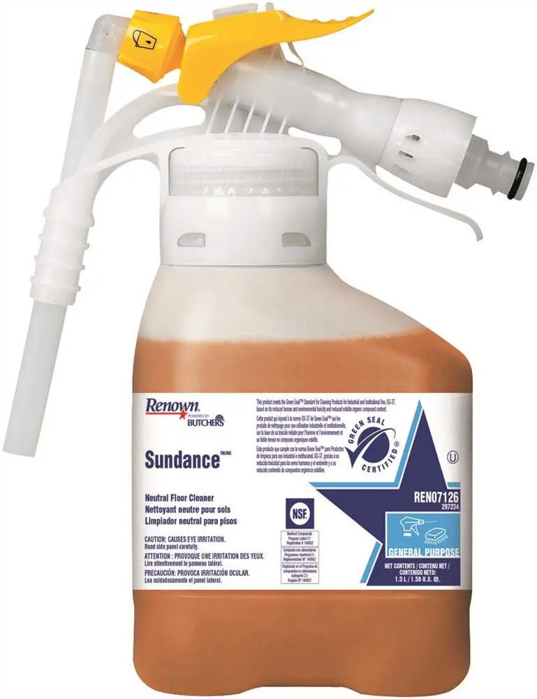 Renown&Reg; Powered By Butchers&Reg; Sundance Neutral Floor Cleaner, Rtd, 1.5 Liter, Green Seal Certified 1