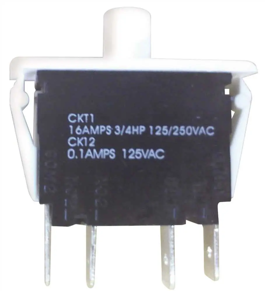 Clothes Dryer 4 Terminal Door Switch For Huebsch&Reg; 1