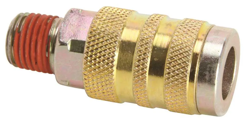 Dewalt Industrial 1-4" Series Coupler, 1-4" Ntp Male Thread 1