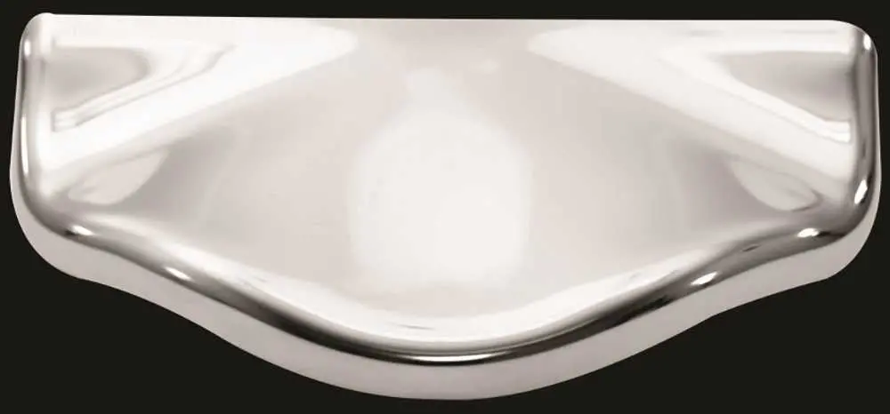 Wingits Wave Flat Foot Rest, Polished Finish 1