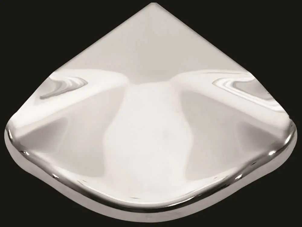 Wingits Wave Corner Foot Rest, Polished Finish 1