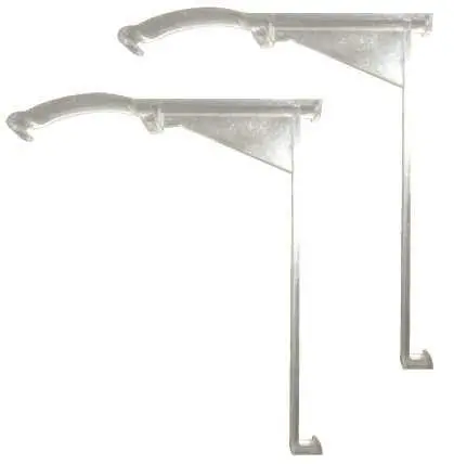 Vertical Blind Valance Clip For Aluminum Headrail 1