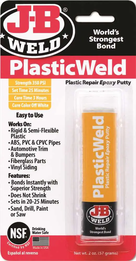 J-B Weld Kwikplastic Epoxy Putty, 2 Oz. 1