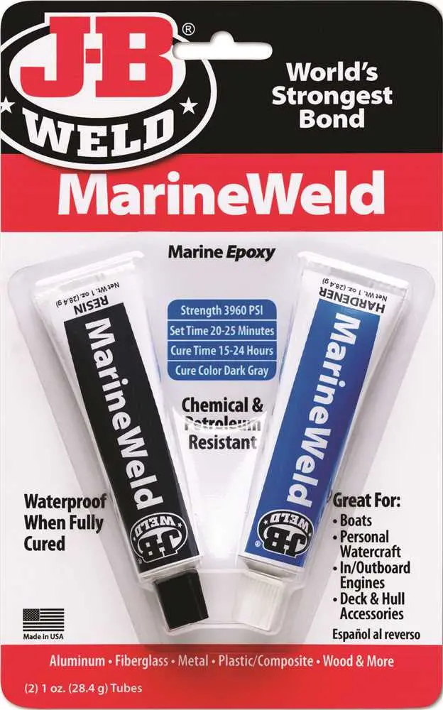 J-B Weld Marineweld Epoxy, 2 Oz. 1