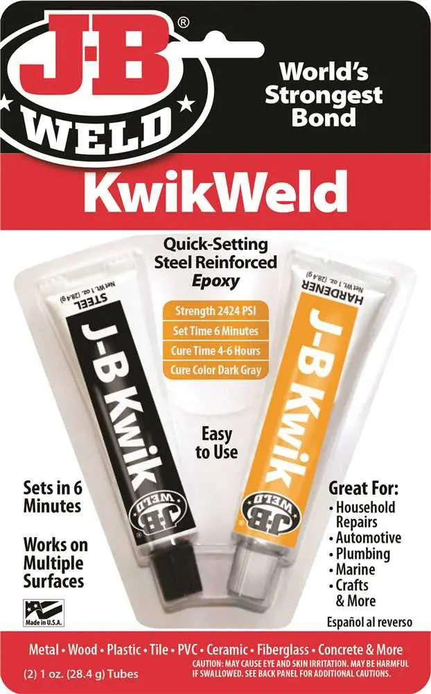 J-B Weld Kwikweld Epoxy, 2 Oz. 1