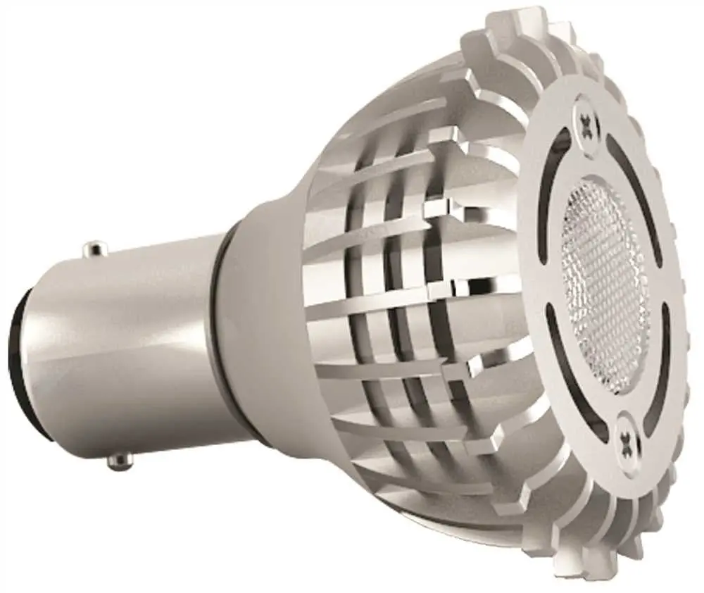Monument Led Elevator Gbf Lamp With Ba15d Base, Clear, 3000K, 12 Volts, 2 Watts 1