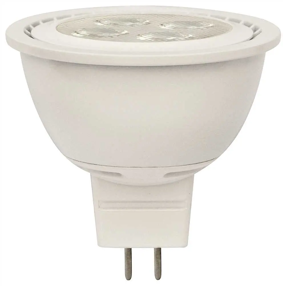 Led Mr16 12 Volt 6 Watt Narrow Beam Flood Dimmable Energy Star Certified 25,000 Hours Average Life 3000K  Ul Listed 1