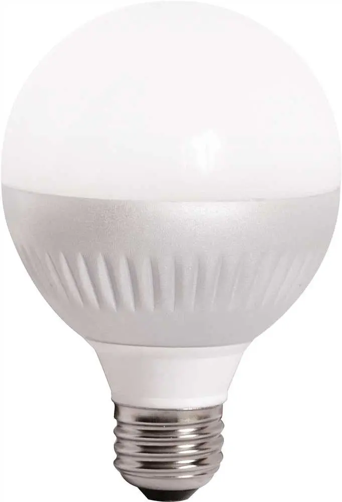 Led G25 8 Watt Lamp Dimmable 40,000 Hours Average Life 3000K Ul Listed And Energy Star Certified* 1