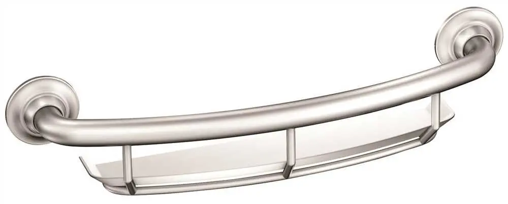 Moen Csi Grab Bar 16 In. Chrome With Accessories 1