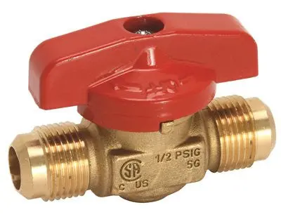 Premier&Reg; Gas Ball Valve, Flare X Flare, 5-8 In. 1