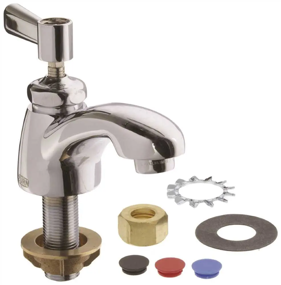 Zurn Single Basin Faucet, Lever Handle, Lead Free 1