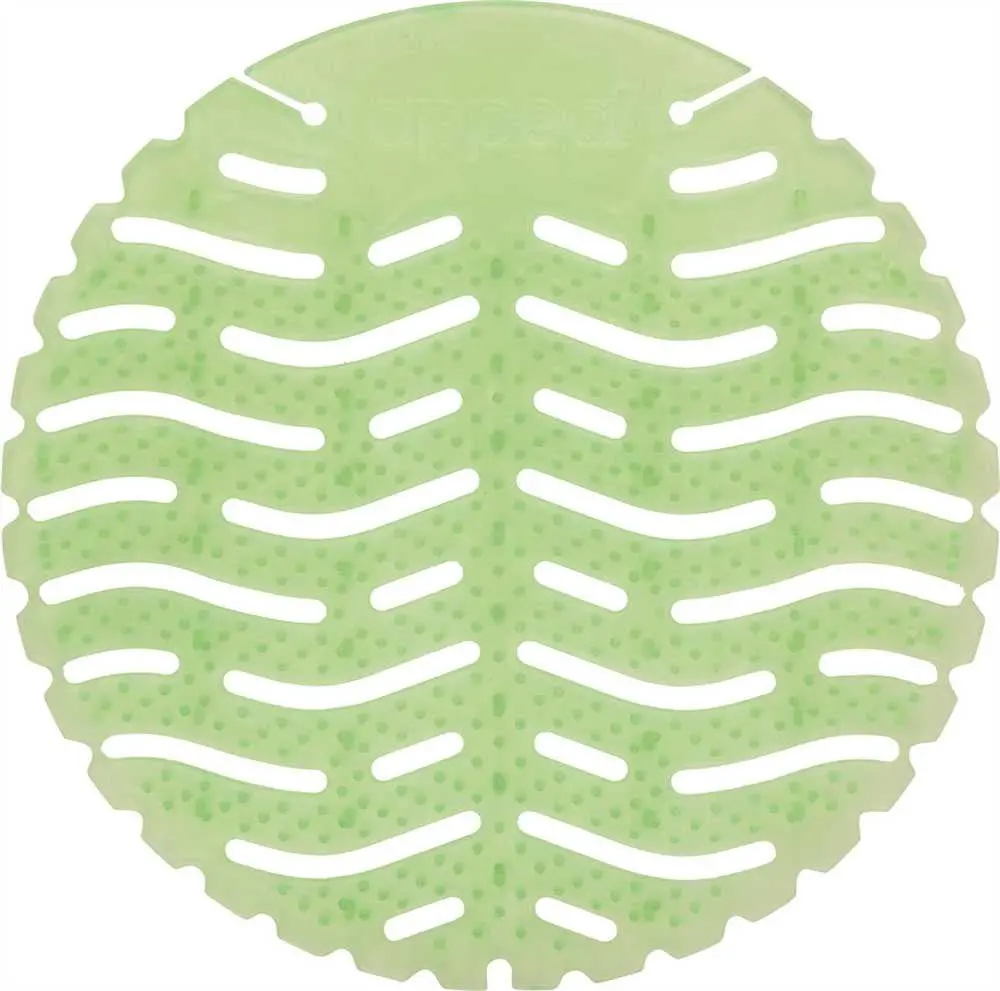 Appeal&Reg; Urinal Screen Wave Style, Herbal Mint Scent, Green, 10 Per Box 1