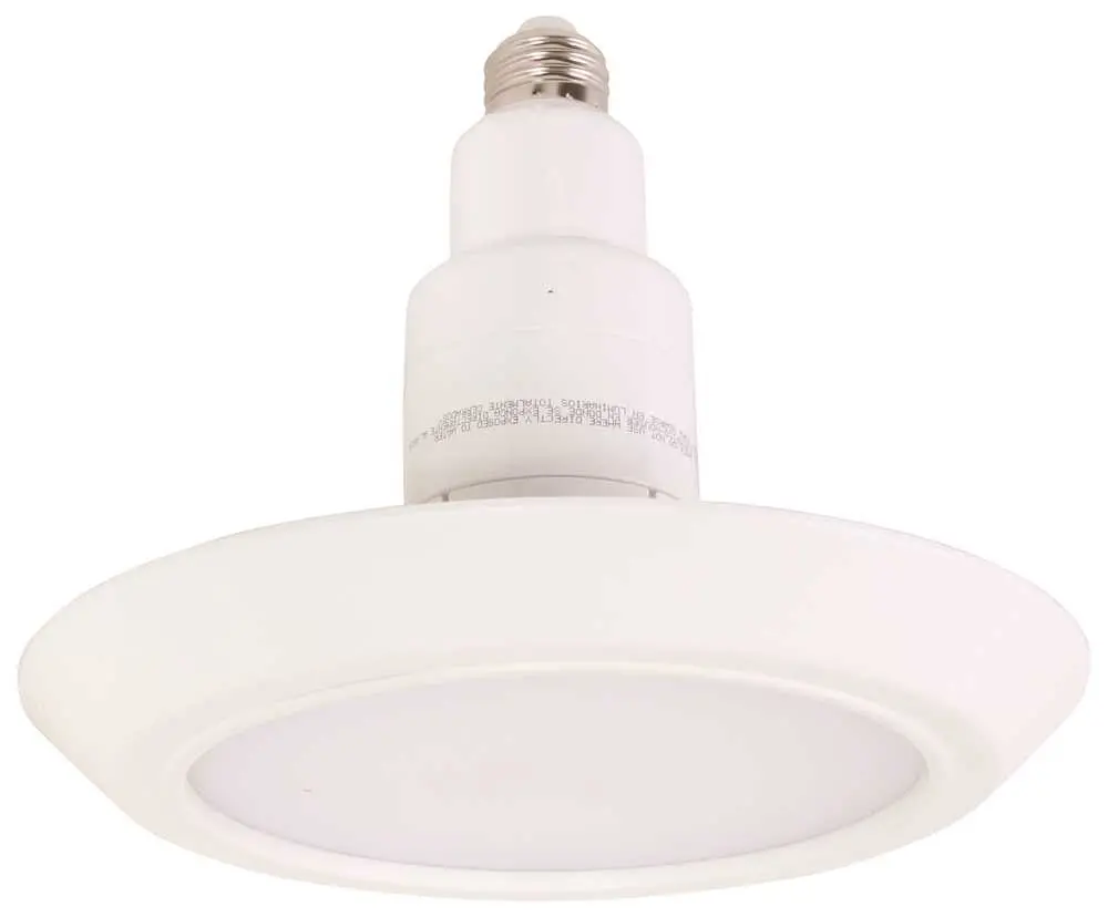 Satco Led Globe Lamp  Down Light, 13.5 Watt, 2700K, 84 Cri, Medium Base, 120 Volt, Dimmable 1