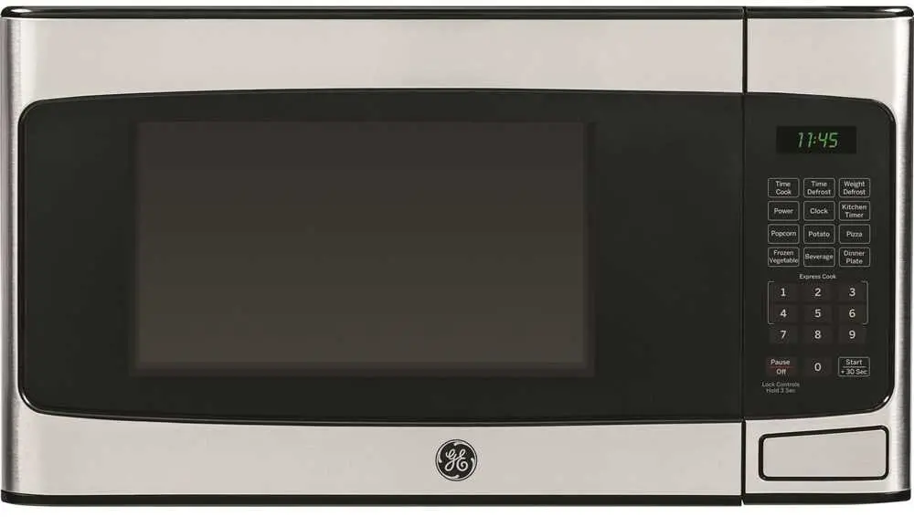 Ge&Reg; 1.1 Cu. Ft. Countertop Microwave Oven, Stainless Steel 1