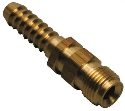 Proplus&Reg; Brass Hose Barb, 1-4 In. Barb X 1-4 In. Inverted Flare Adapter 1