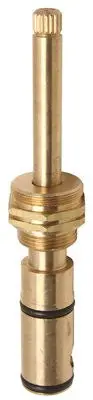 Old-Style Brass Diverter Stem Assembly 1