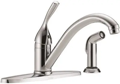 Delta Kitchen Faucet Single Lever Handle Lead Free Chrome 1