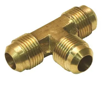 Proplus&Reg; Brass Flare Tee, 1-2 In. 1