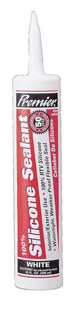 Premier&Reg; 100% Clear Silicone Sealant, 10.1 Fl. Oz. 1