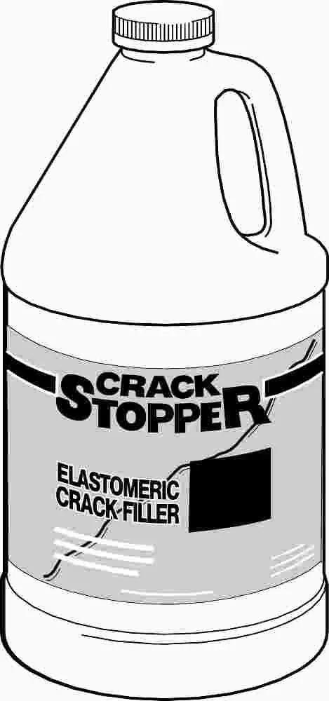 Gardner Crack Stopper Elastic Filler 1 Gallon 1