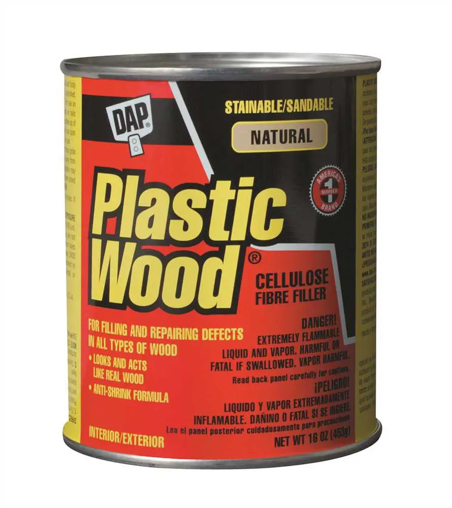 Plastic Wood Filler, 16 Oz. 1