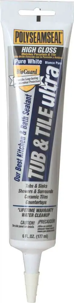 Loctite Polyseamseal Tub And Tile Ultra Sealant White, 5-1-2 Oz. 1