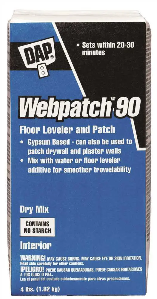 Dap&Reg; Webpatch 90 Floor Leveler And Patch 4 Lb 1