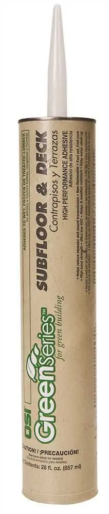 Subfloor And Deck Adhesive 28 Oz. 1