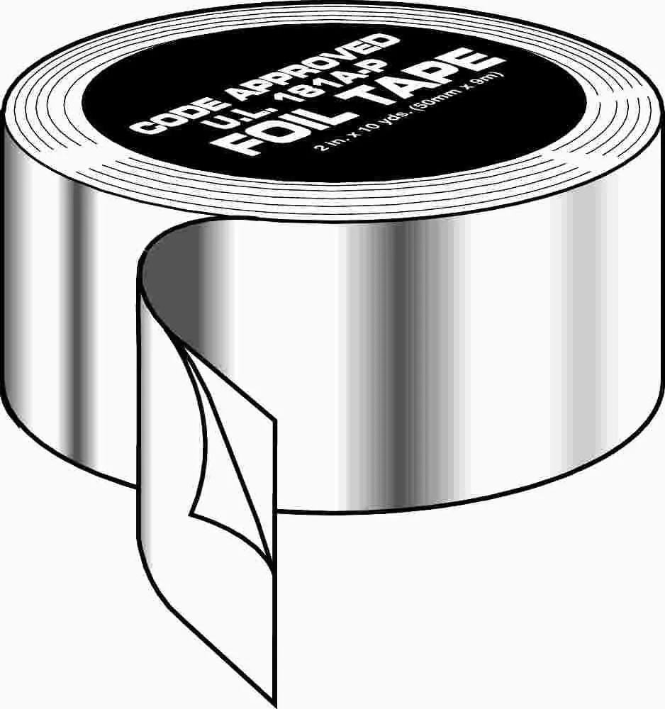 Aluminum Foil Tape 2-1-2 In. X 60 Yd. 1