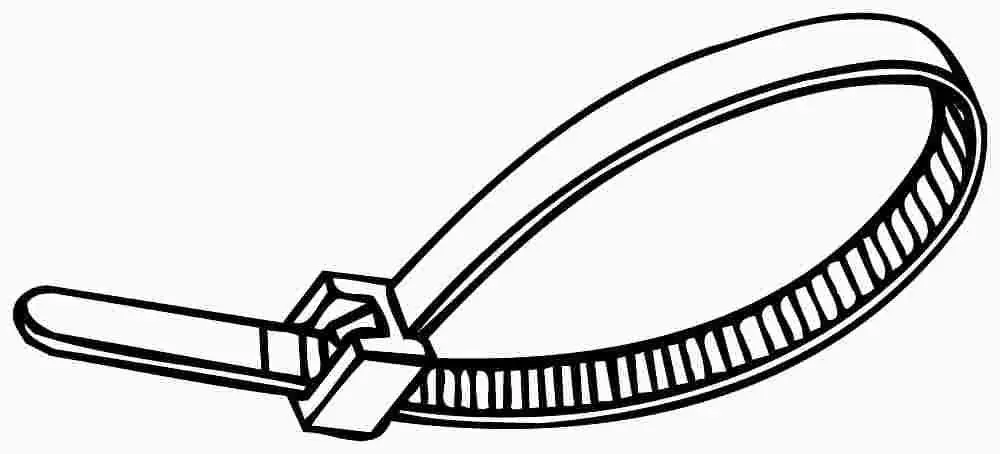 Natural Heavy-Duty Duct Ties 175# Natural 21-11-16" 1