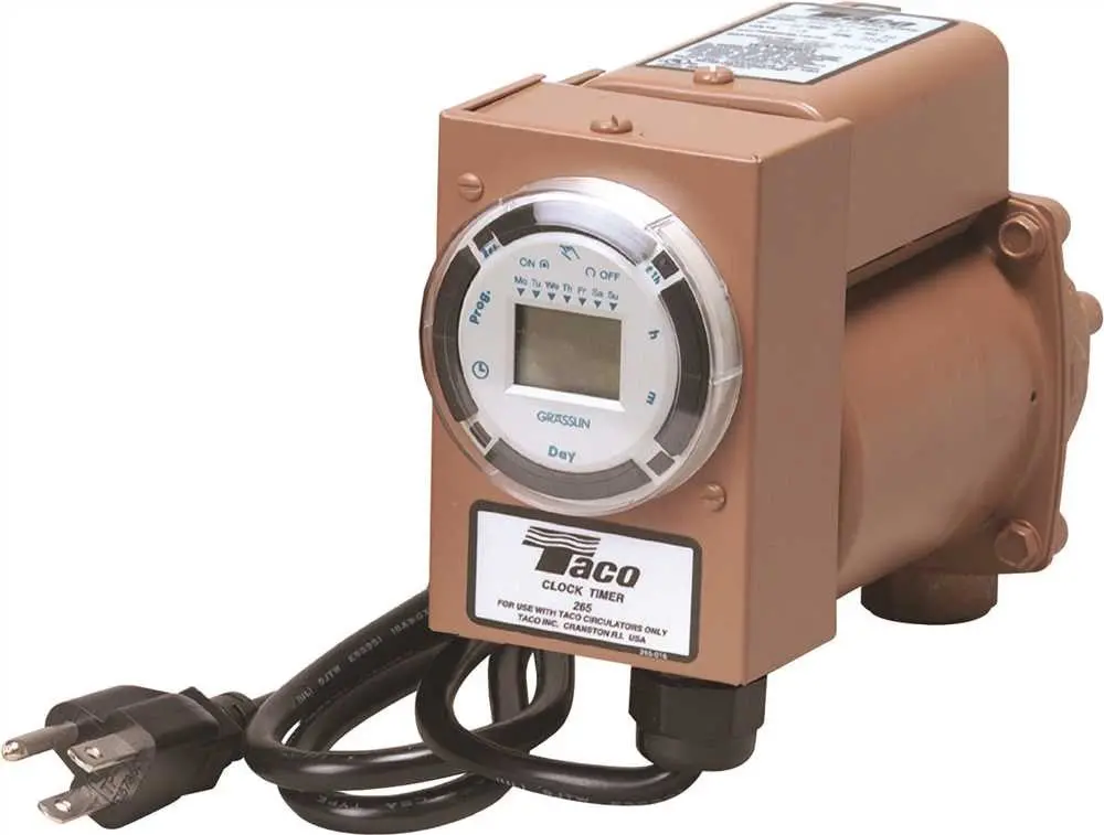 Plumb N' Plug Circulator Pump, Bronze, 1-2" Sweat 1