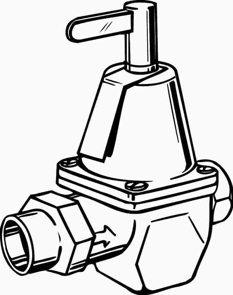 Feed Water Pressure Regulator 1-2 In Ips, Without Union 1