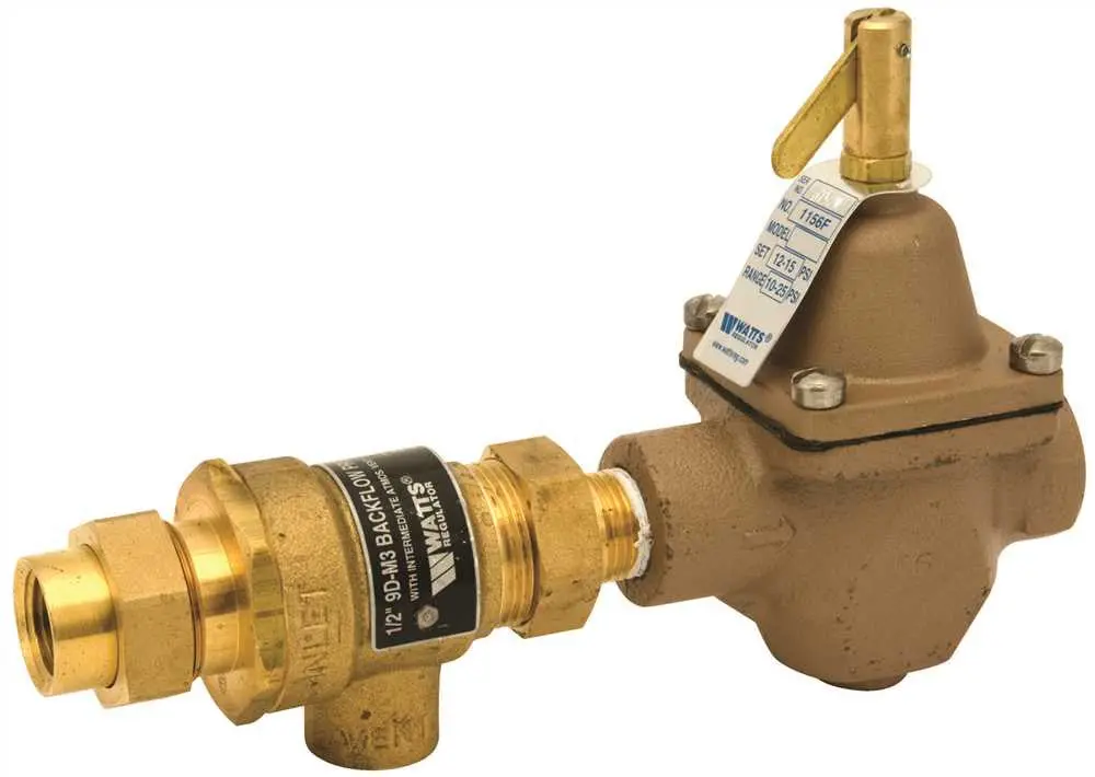 Backflow Preventer And Hot Water Boiler Fill Valve 1-2 In. Ips 1