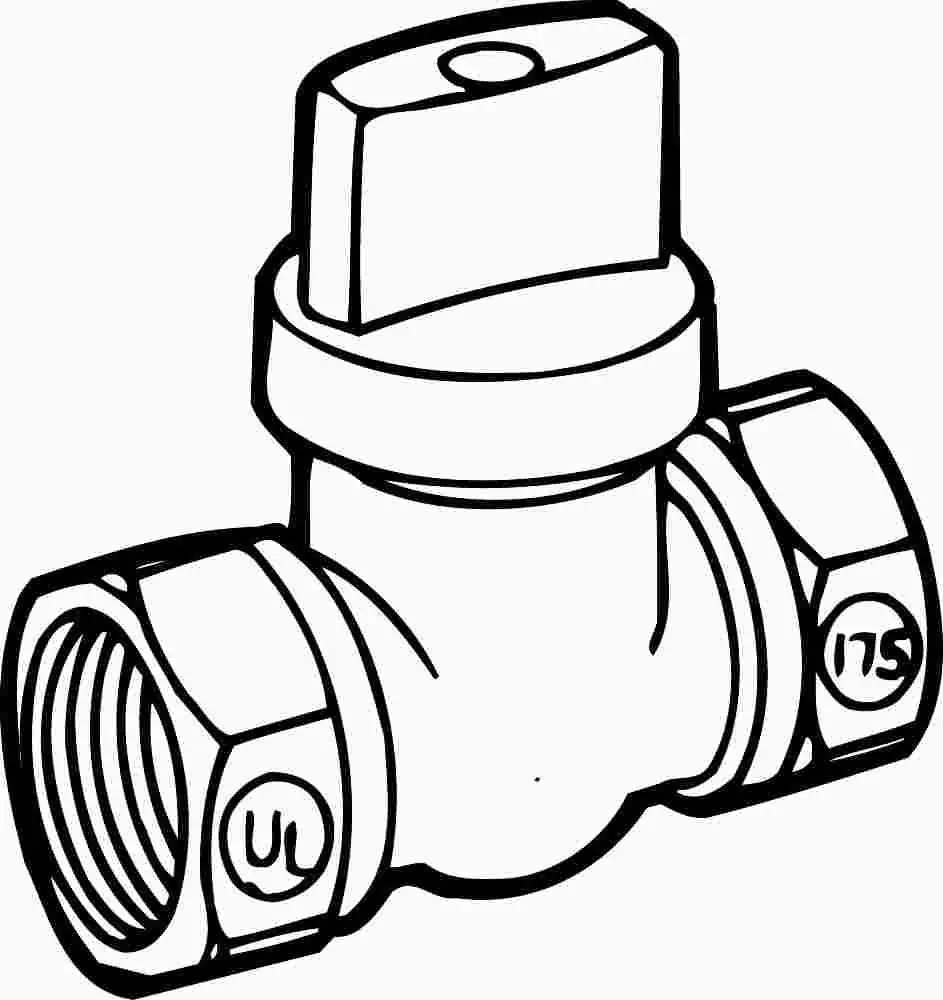 Gas Ball Valve Tee Handle 1-2" 1